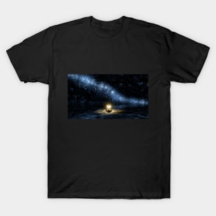 Alone on the sea T-Shirt